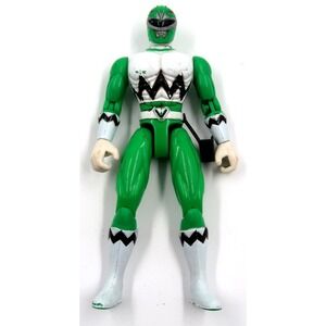Power Rangers Lost Galaxy Green Ranger 5.5" Action Figure Loose Bandai 1998